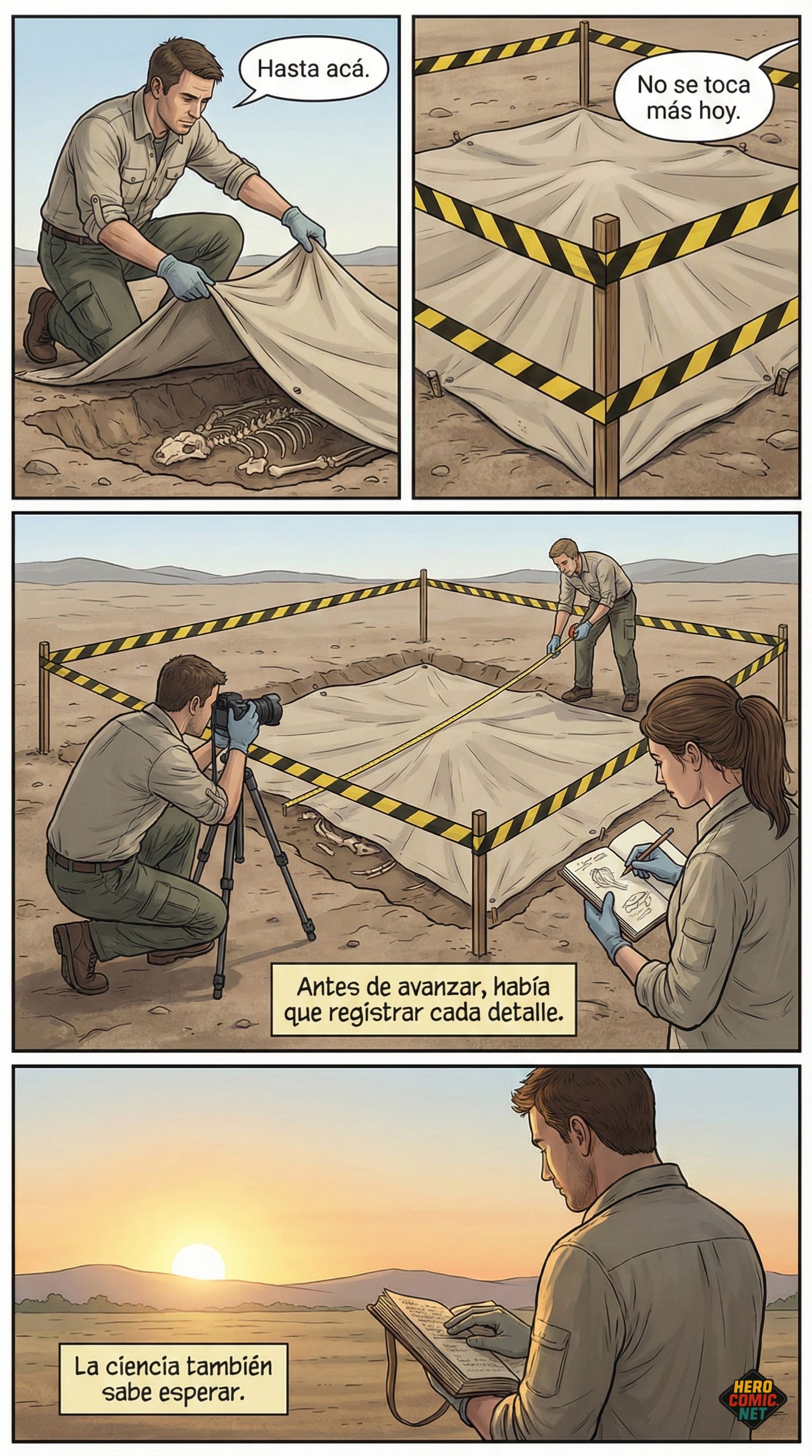 Página 9 - Antes de avanzar, había que registrar cada detalle